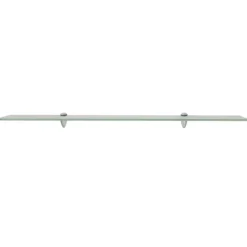 vidaXL Schweberegale 2 Stk. Glas 100x20 cm 8 mm