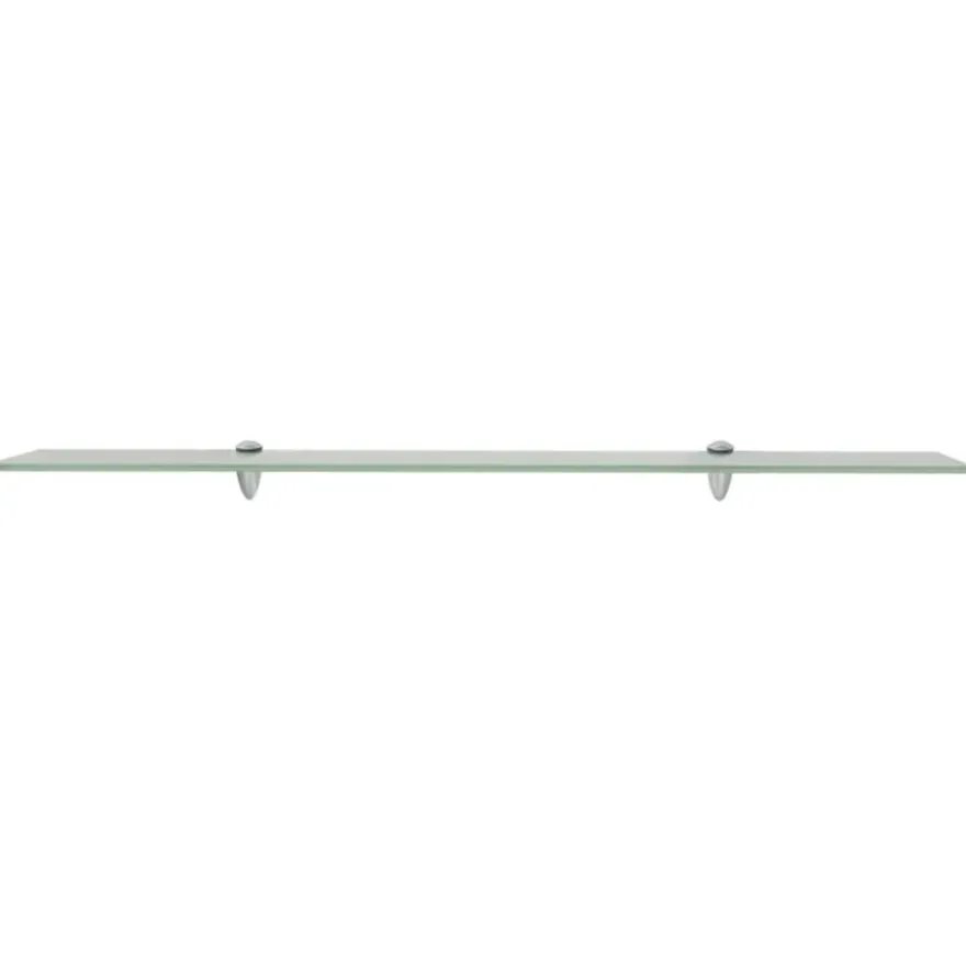 vidaXL Schweberegale 2 Stk. Glas 100x20 cm 8 mm