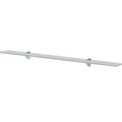 vidaXL Schweberegale 2 Stk. Glas 100x20 cm 8 mm