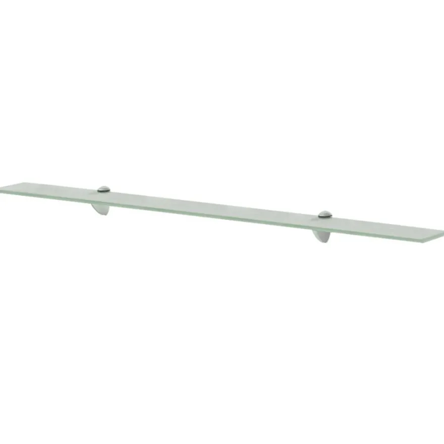 vidaXL Schweberegale 2 Stk. Glas 100x20 cm 8 mm