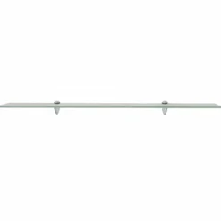 vidaXL Schweberegale 2 Stk. Glas 100x10 cm 8 mm