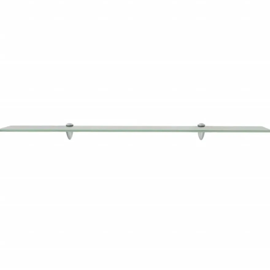 vidaXL Schweberegale 2 Stk. Glas 100x10 cm 8 mm