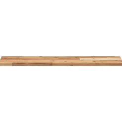 vidaXL Schweberegale 3 Stk. 80x20x2 cm Massivholz Akazie Ölbehandelt
