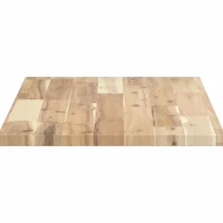 vidaXL Schweberegal 60x40x2 cm Massivholz Akazie Unbehandelt