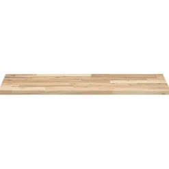 vidaXL Schweberegal 60x40x2 cm Massivholz Akazie Unbehandelt