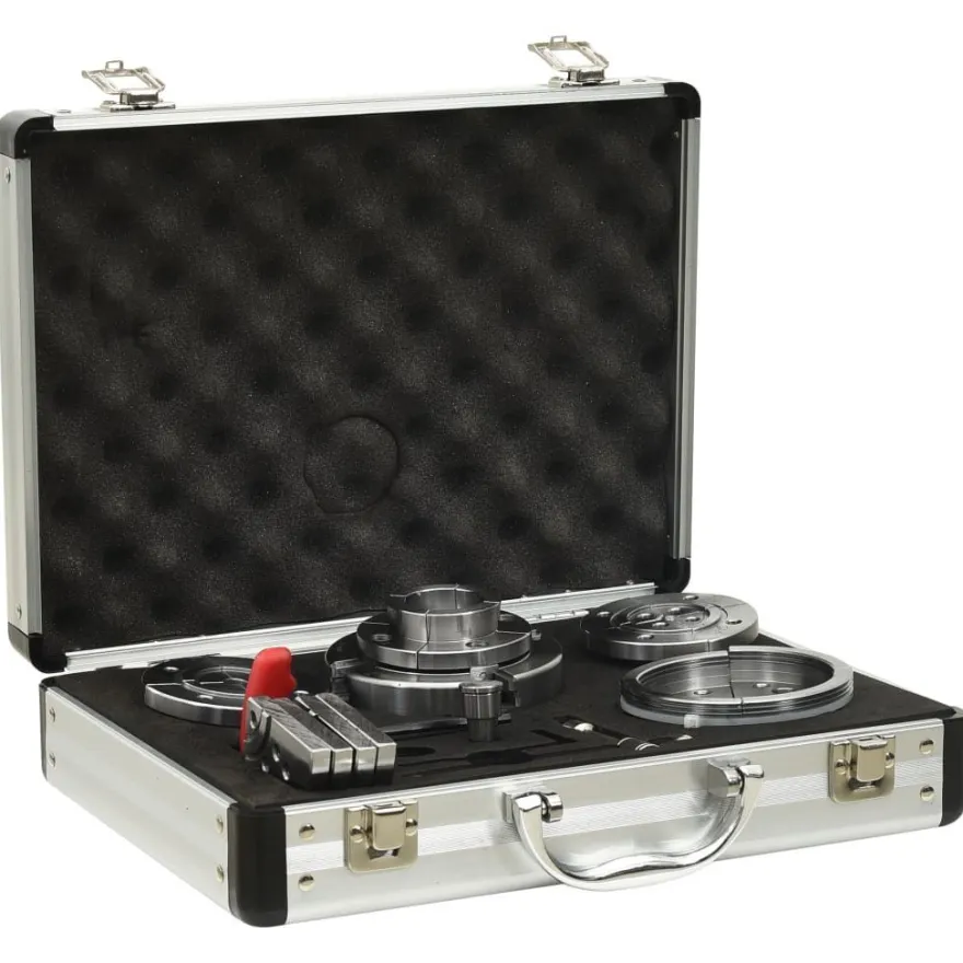 vidaXL Selbstzentrierendes Spannfutter Set 3,75 Zoll Stahl