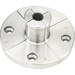 vidaXL Selbstzentrierendes Spannfutter Set 3,75 Zoll Stahl