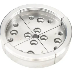 vidaXL Selbstzentrierendes Spannfutter Set 3,75 Zoll Stahl