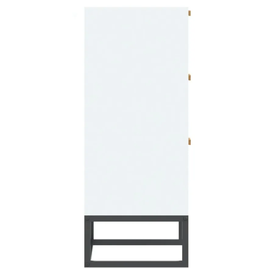 vidaXL Sideboard Weiß 60x30x75 cm Holzwerkstoff
