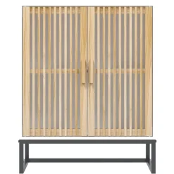 vidaXL Sideboard Weiß 60x30x75 cm Holzwerkstoff