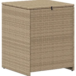 vidaXL Sofa Set 7 pcs Beige und Hellgrau Polyrattan und Stahl