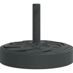 vidaXL Sonnenschirmständer für Ø38/48 mm Mast 25 kg Rund