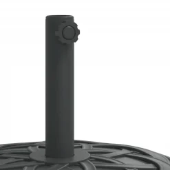 vidaXL Sonnenschirmständer für Ø38/48 mm Mast 25 kg Rund