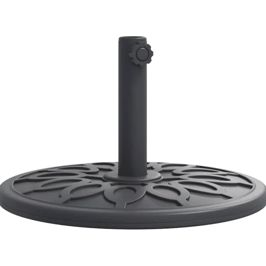 vidaXL Sonnenschirmständer für Ø38/48 mm Mast 12 kg Rund