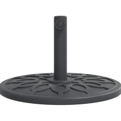 vidaXL Sonnenschirmständer für Ø38/48 mm Mast 12 kg Rund