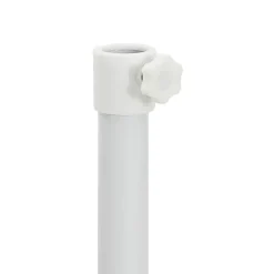vidaXL Sonnenschirmständer Weiß Stahl für 25-32 mm Mast