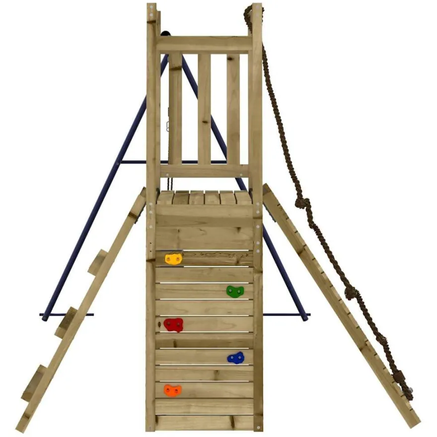 vidaXL Spielturm Imprägniertes Kiefernholz