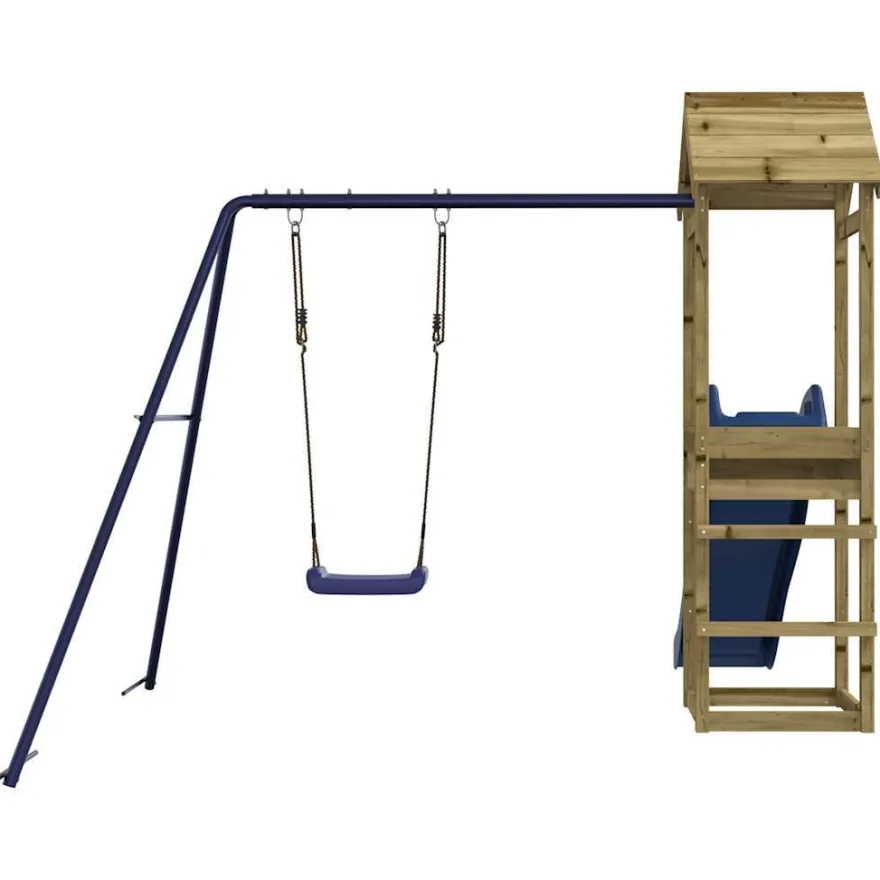 vidaXL Spielturm Imprägniertes Kiefernholz