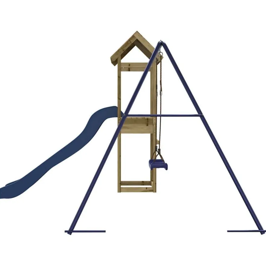 vidaXL Spielturm Imprägniertes Kiefernholz
