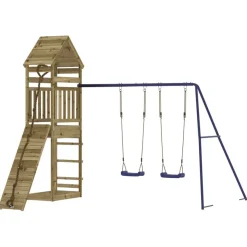 vidaXL Spielturm Imprägniertes Kiefernholz