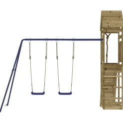 vidaXL Spielturm Imprägniertes Kiefernholz