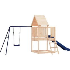 vidaXL Spielturm Massivholz Kiefer