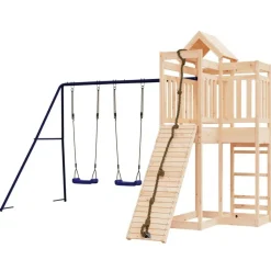vidaXL Spielturm Massivholz Kiefer
