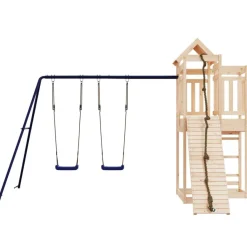 vidaXL Spielturm Massivholz Kiefer