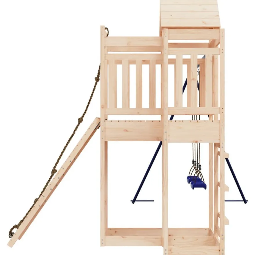 vidaXL Spielturm Massivholz Kiefer