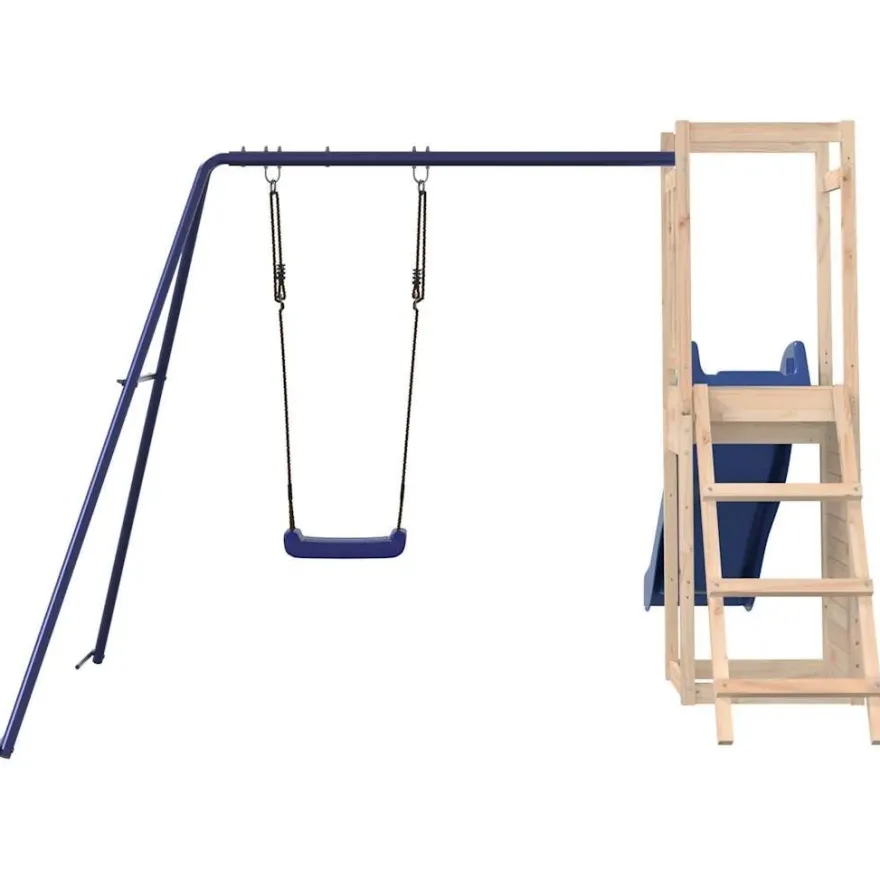 vidaXL Spielturm Massivholz Kiefer