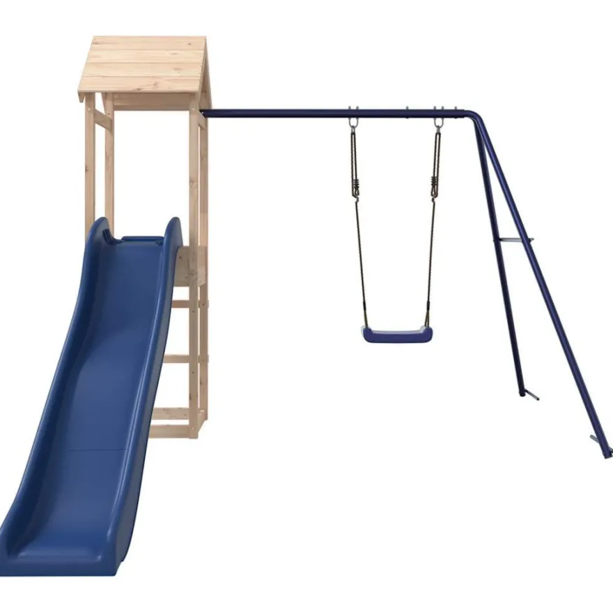 vidaXL Spielturm Massivholz Kiefer