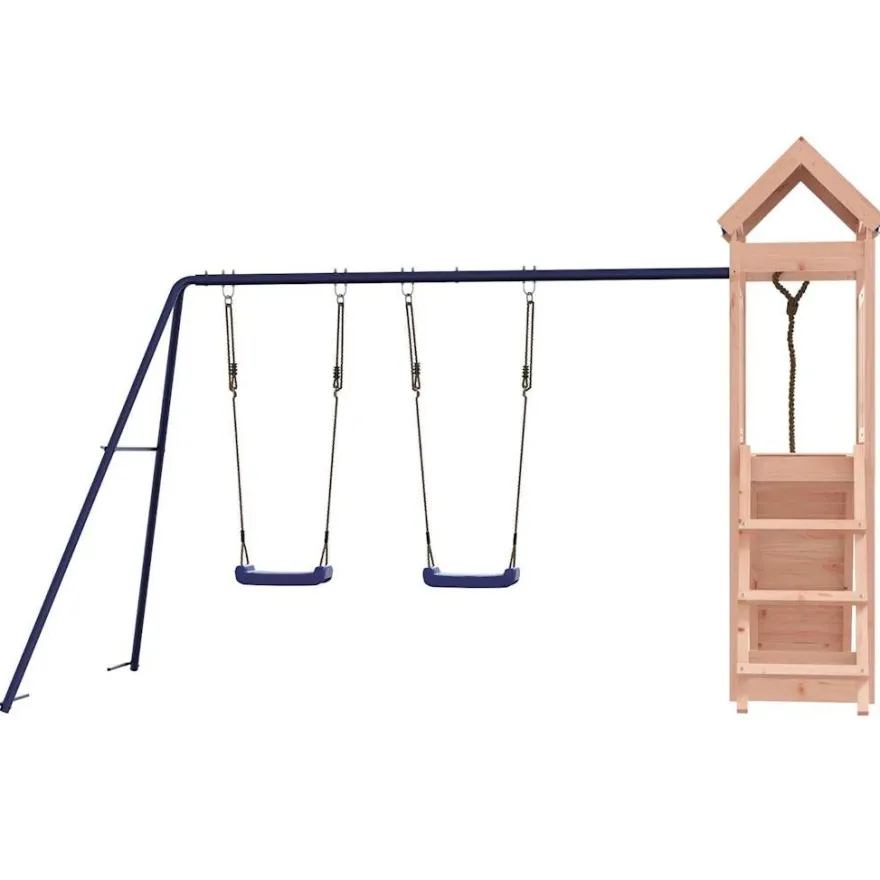 vidaXL Spielturm Massivholz Douglasie