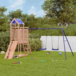 vidaXL Spielturm Massivholz Douglasie