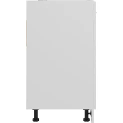 vidaXL Spülenunterschrank Lyon Weiß 80x46x81,5 cm Holzwerkstoff