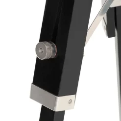 vidaXL Stativlampe Schwarz Mango Massivholz 69 cm