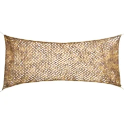 vidaXL Tarnnetz mit Aufbewahrungstasche 312x140 cm Sandfarbe