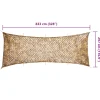 vidaXL Tarnnetz mit Aufbewahrungstasche 833x297 cm Sandfarbe