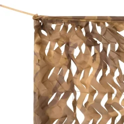 vidaXL Tarnnetz mit Aufbewahrungstasche 833x297 cm Sandfarbe