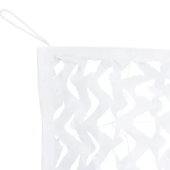 vidaXL Tarnnetz mit Aufbewahrungstasche 753x199 cm Weiß