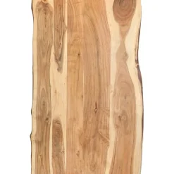 vidaXL Tischplatte Massivholz Akazie 100x(50-60)x3,8 cm
