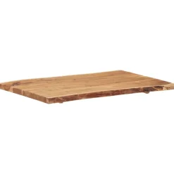 vidaXL Tischplatte Massivholz Akazie 100x(50-60)x3,8 cm
