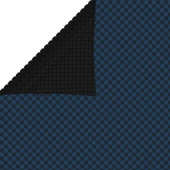 vidaXL Treibende Pool-Solarplane PE 488x244 cm Schwarz und Blau