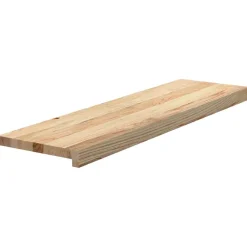 vidaXL Treppenstufen 12 Stk. Unbehandelt 90x25x2 cm Massivholz Eiche