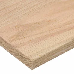 vidaXL Treppenstufen 12 Stk. Unbehandelt 90x25x2 cm Massivholz Eiche