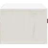 vidaXL Wand-Nachttische 2 Stk. Weiß 40x29,5x22 cm