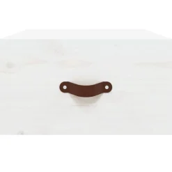 vidaXL Wand-Nachttische 2 Stk. Weiß 40x29,5x22 cm