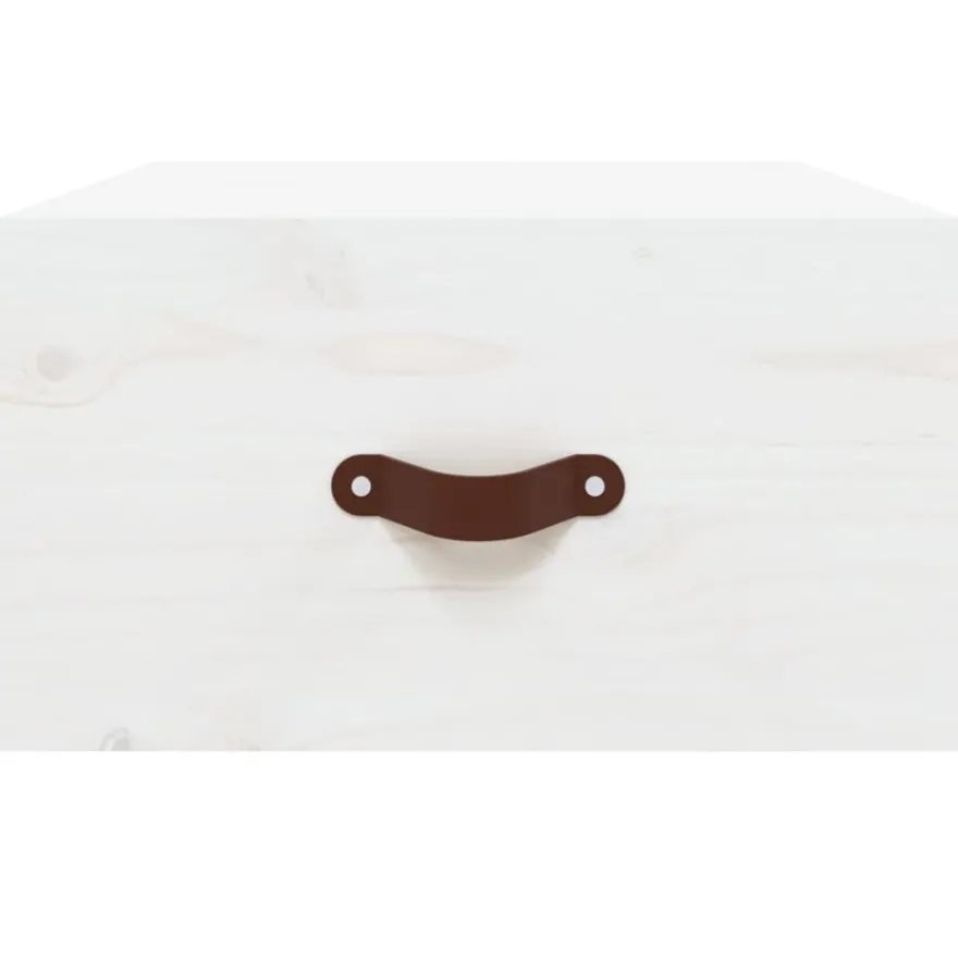 vidaXL Wand-Nachttische 2 Stk. Weiß 40x29,5x22 cm