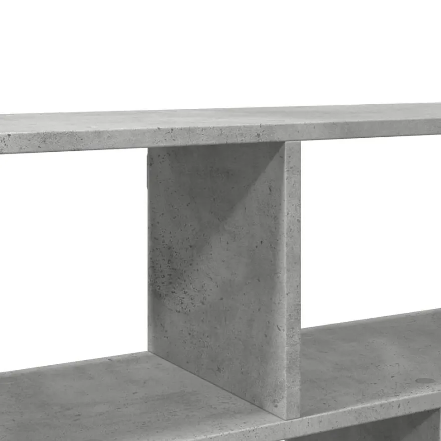 vidaXL Wandregal Betongrau 100x25x50 cm Holzwerkstoff