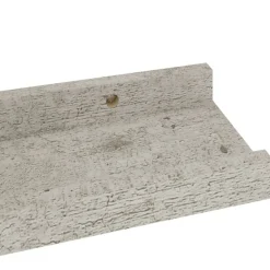 vidaXL Wandregale 4 Stk. Betongrau 40x9x3 cm