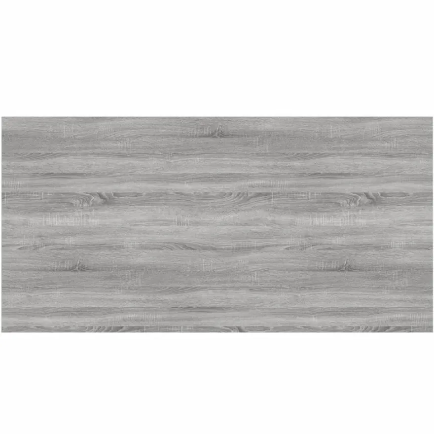 vidaXL Wandregale 4 Stk. Grau Sonoma 80x40x1,5 cm Holzwerkstoff